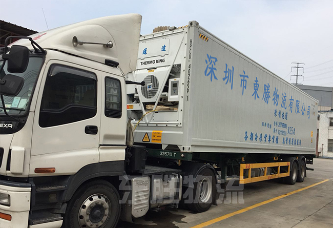 中港冷藏車，香港冷藏車，中港冷藏車行；澳門物流-進口報關公司-香港進口清關公司-深圳市東勝物流有限公司